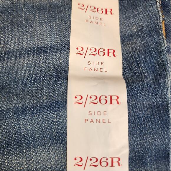 New Isabel Maternity Jeans Blue Jeggings Stretch Exapndable Size 2 / 26 - Picture 4 of 9